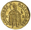 Maciej II 1608-1619, dukat 1618 / K-B, Krzemnica, złoto 3.49 g, Huszar 1083, piękny egzemplarz
