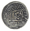 Bolesław Kędzierzawy 1146-1173, denar z lat 1146-1157, Aw: Książę na tronie z mieczem, Rw: Głowa w..