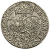 szóstak 1599, Malbork, na awersie mała głowa króla i nie wykończone litery DG, ładnie zachowany eg..