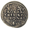 trojak 1597, Poznań, popiersie z dużą kryzą i datą u dołu rewersu, Iger. P.97.5.b, patyna