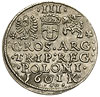 trojak 1601, Kraków, popiersie króla w lewo, Iger K.01.1.a (R1), ladny egzemplarz