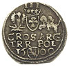 trojak anomalny 1600, (naśladownictwo trojaka koronnego), błędna tytulatura króla na awersie, Iger..