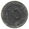 10 fenigów 1942, Łódź, magnez 0.9753 g, Parchimowicz P-25, J. L.1, rzadka moneta z certyfikatem Gu..