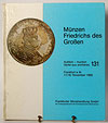Frankfurter Munzhandlung GmbH - Munzen Friedrichs des Grossen katalog aukcji nr 131, Frankfurt nad..