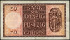 50 guldenów 5.02.1937, seria H, Miłczak G52, Ros. 843, rzadkie, egzemplarz zaprezentowany w katalo..