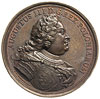 August III, medal autorstwa H. F. Wermutha wybity na pamiątkę Sejmu Pacyfikacyjnego 1736 r, Aw: Po..