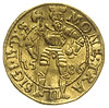 Zygmunt Batory 1581-1602, dukat 1586, Hermannstadt, złoto 3.50 g, Resch 18 lub 19- wariant, lekko ..