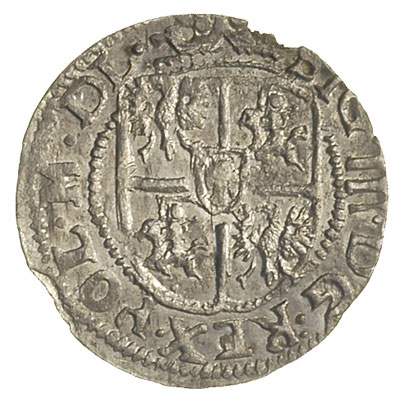 grosz 1616, Ryga, awers Gerbaszewski 4, rewers G