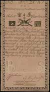 5 złotych 8.06.1794, seria N.D.1, widoczny fragment firmowego znaku wodnego, Miłczak A1a2, Lucow 5..