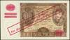 100 złotych 1940, seria C.V., nadruk na banknocie emisji 9.11.1934, Miłczak 90, Lucow 762a (R4), r..