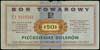 Bony Towarowe PEKAO SA, 2 x 50 dolarów 1.10.1969, serie FI, Miłczak B22b, naderwania na zgięciach,..