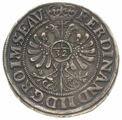 talar (32 szylingi) 1621, z tytulaturą Ferdynand