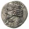 tetradrachma 43-44, Seleucja, Aw: Popiersie króla w lewo, Rw: Król siedzący na tronie w prawo, prz..