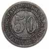 50 fenigów 1921 (żelazo), Żagań 50 i 5 fenigów b