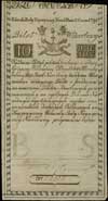 10 złotych 8.06.1794, seria C, Miłczak A2, Lucow 19 (R3), widoczny firmowy znak wodny, poplamiony ..