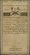 25 złotych 8.06.1794, seria A, Miłczak A3, Lucow 24 (R2), widoczny fragment firmowego znaku wodneg..