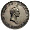Aleksander I- medal 1826 r, Aw: Popiersie cara w prawo i napis, Rw: W wieńcu oliwnym napis DOBROCZ..