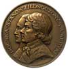 Polska w Hołdzie Stanom Zjednoczonym Ameryki- medal autorstwa J. Aumillera 1926 r., Aw: Popiersia:..