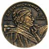 Adam Mickiewicz- medal autorstwa Antoine’a Bourdelle’a wydany w Paryżu w 1929 r, Aw: Popiersie w p..