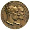 zawody Gordon-Bennetta w Warszawie, medal autorstwa Olgi Niewskiej, Aw: Dwie głowy w prawo i napis..
