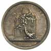medal nagrodowy autorstwa Loos’a (ok 1800), Aw: Róg obfitości na tle postument, na nim odznaczenia..