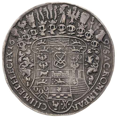 talar 1697, Drezno, Aw: Popiersie króla w prawo,