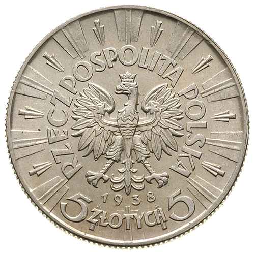 5 złotych 1938, Józef Piłsudski, Parchimowicz 11