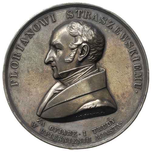 Florian Straszewski, -medal autorstwa I.D Boehm’