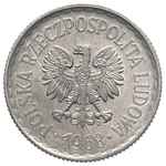 1 złoty 1968, Warszawa, Parchimowicz 213.e, bardzo rzadkie i pięknie zachowane