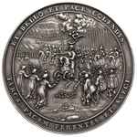Władysław IV Waza, -medal sygnowany S.D. (Sebastian Dadler) wybity w 1636 r. dla upamiętnienia uwo..