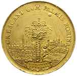 Jan III Sobieski, -medal autorstwa Jana Höhna jun. wybity z okazji koronacji Jana III i małżonki w..
