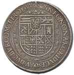 Rudolf II 1576-1612, talar 1609, srebro 28.40 g,