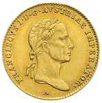Franciszek I 1804-1835, dukat 1835/A, Wiedeń, złoto 3.48 g, Fr. 467, Her. 182, ładnie zachowany