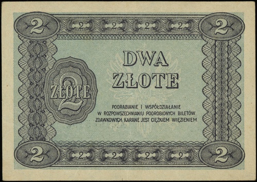 2 złote 1.05.1925, seria A, numeracja 1945692, L
