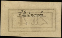 4 złote polskie 4.09.1794, seria 1-T, bez numeracji, Lucow 43t (R0) - ilustrowany w katalogu kolek..