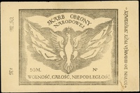 blankiet bonu wraz z kuponem na 50 marek 1918, bez oznaczenia serii i numeracji, Lucow 510a (R6), ..