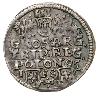 trojak 1595, Bydgoszcz, awers Iger B.95.2.e, rew