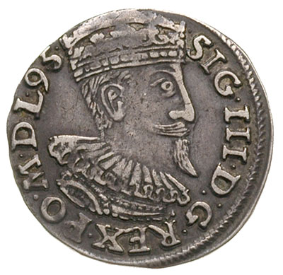 trojak 1595, Wschowa, Iger W.95.4.c (R), patyna