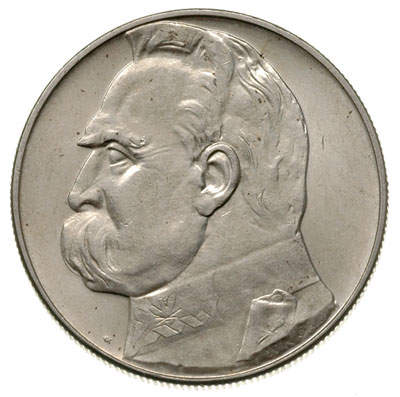 10 złotych 1935, Warszawa, Józef Piłsudski, Parchimowicz 124.b, piękne