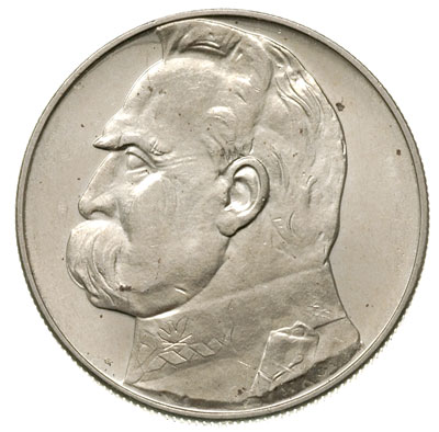 10 złotych 1936, Warszawa, Józef Piłsudski, Parchimowicz 124.c, piękne
