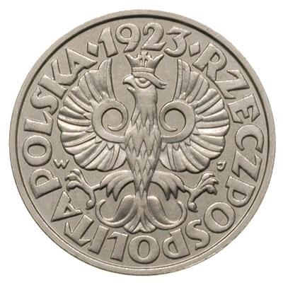 50 groszy 1923, Wiedeń?, Parchimowicz P-118.d, n