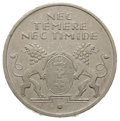 10 guldenów 1935, Berlin, Ratusz gdański, Parchi