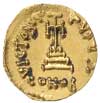 Konstans II i Konstantyn IV 641-668, solidus 654-659, Konstantynopol, oficyna Δ, Aw: Popiersia ces..