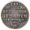 trojak 1540 Gdańsk, G.40.1.c (R1), patyna