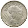 2 złote 1924, Filadelfia, Kobieta z kłosami, moneta wybita stemplem odwróconym, Parchimowicz 109.c