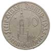10 guldenów 1935, Berlin, Ratusz gdański, Parchimowicz 69, rzadkie