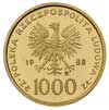 komplet 1.000, 2000, 5.000 i 10.000 złotych 1988