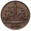 Wystawa w Szamotułach 13 i 14 maja 1868, medal autorstwa G. Loos’a, Aw: Postać kobiety na postumen..