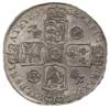korona 1732, Aw: Popiersie w prawo, Rw: Cztery tarcze herbowe, na rancie SEXTO, srebro 29.82 g, S...