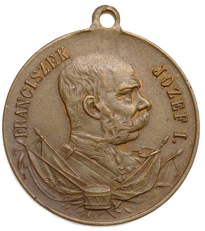 manewry cesarskie w Jaśle 1900 r. -medal niesygn